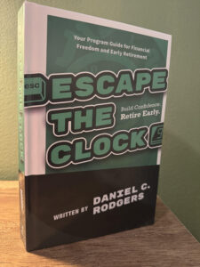 Photo of the Escape The Clock hardback.