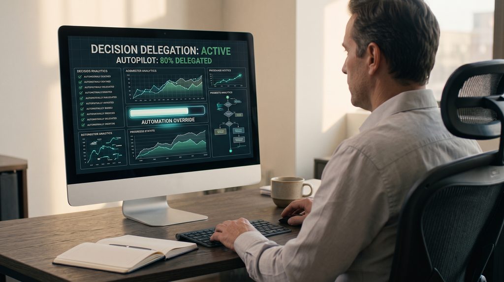 Delegating decision-making is the newest program risk for escaping the clock.